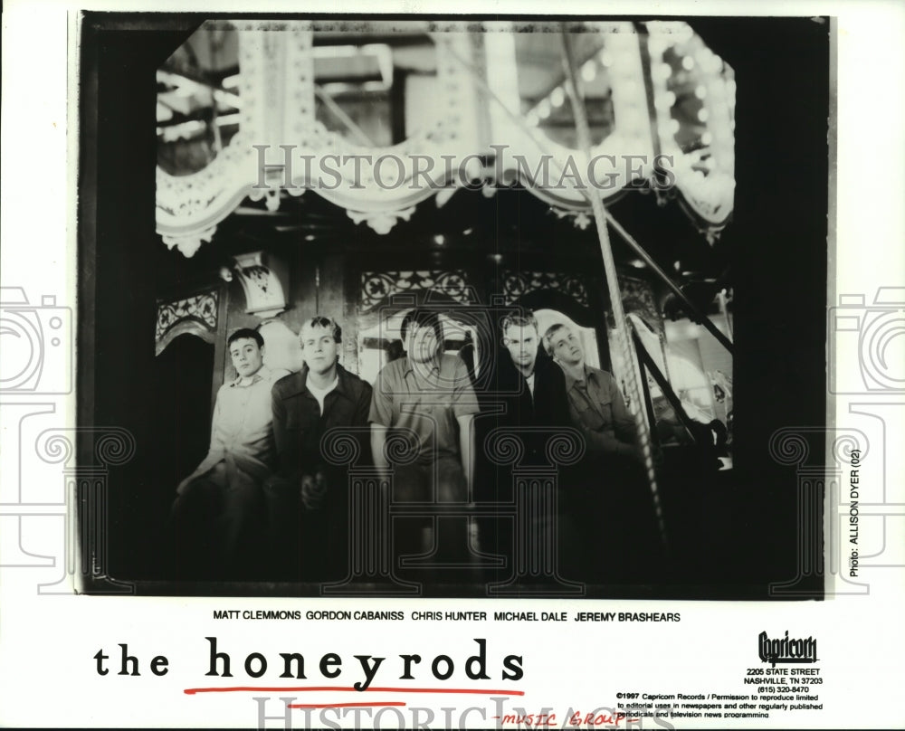 1997 Press Photo Members of music group &quot;The Honeyrods&quot;. - hcp06990- Historic Images