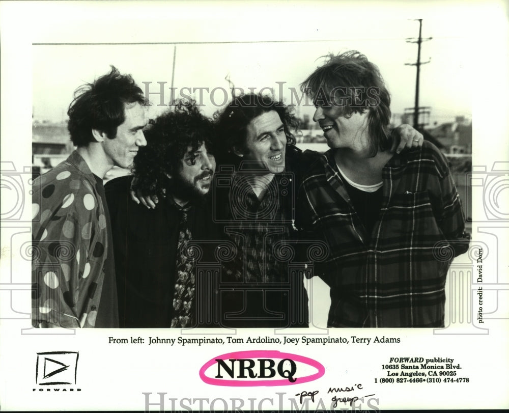 1995 Press Photo Members of pop music group &quot;NRBQ&quot;. - hcp07022- Historic Images