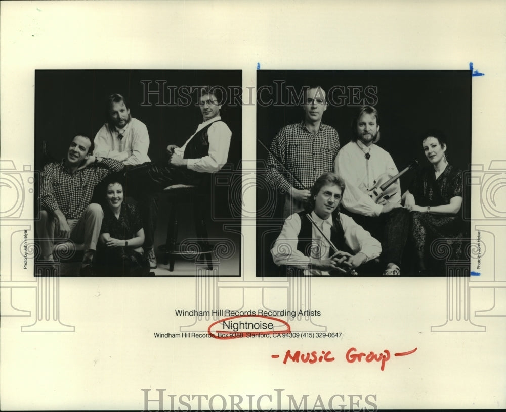 1988 Press Photo Music group "Nightnoise". - hcp07025- Historic Images