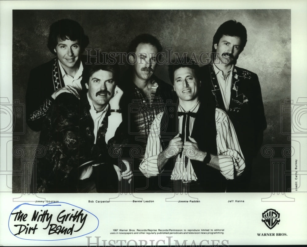 1987 Press Photo The Nitty Gritty Dirt Band - hcp07038- Historic Images