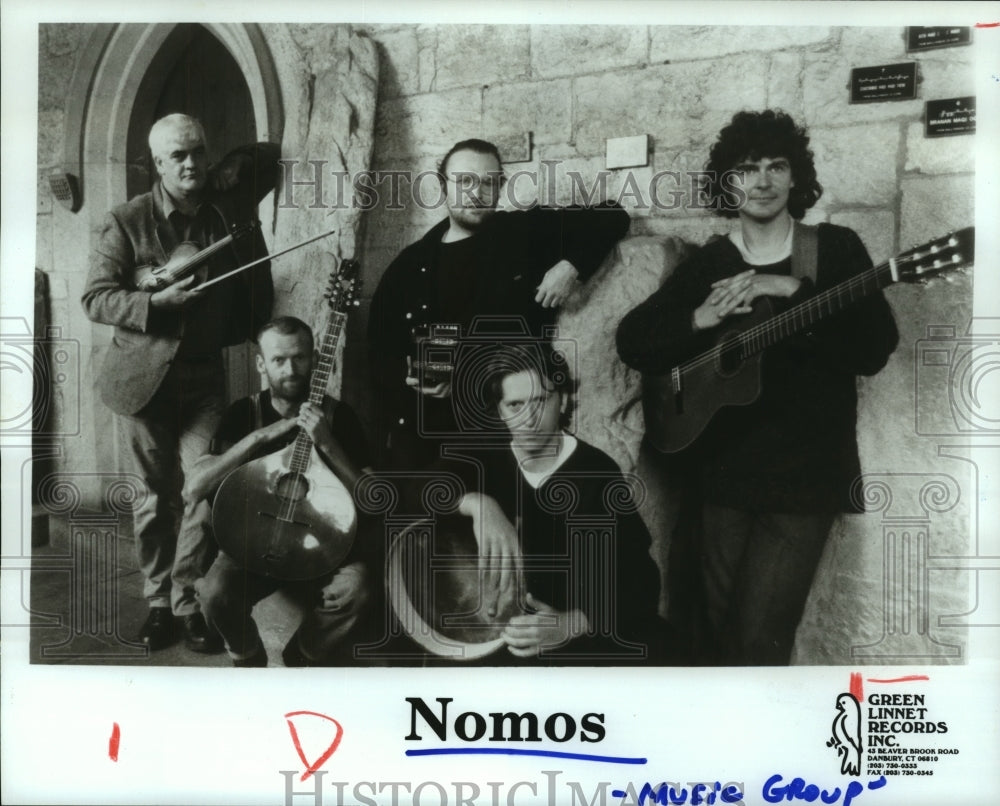 1996 Press Photo Members of the music group - Nomos - hcp07039- Historic Images