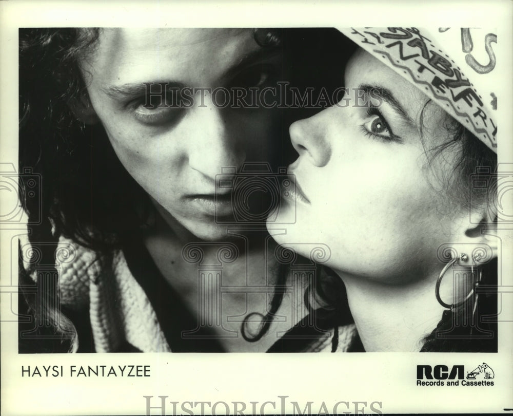 1983 Press Photo Haysi Fantayzee - British pop band - hcp07041- Historic Images