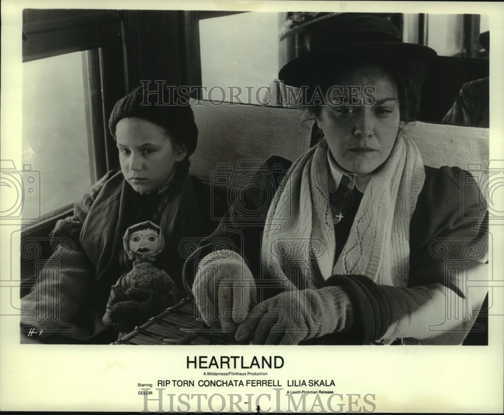 1981 Press Photo Scene from &quot;Heartland&quot;. - hcp07056- Historic Images