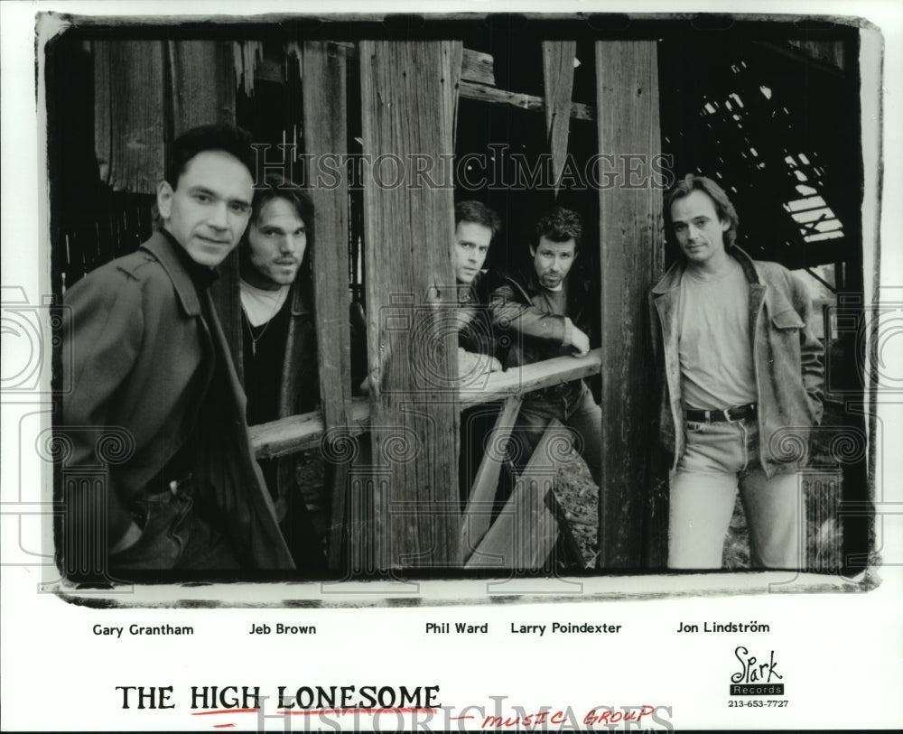 1995 Press Photo The High Lonesome country band - hcp07076- Historic Images