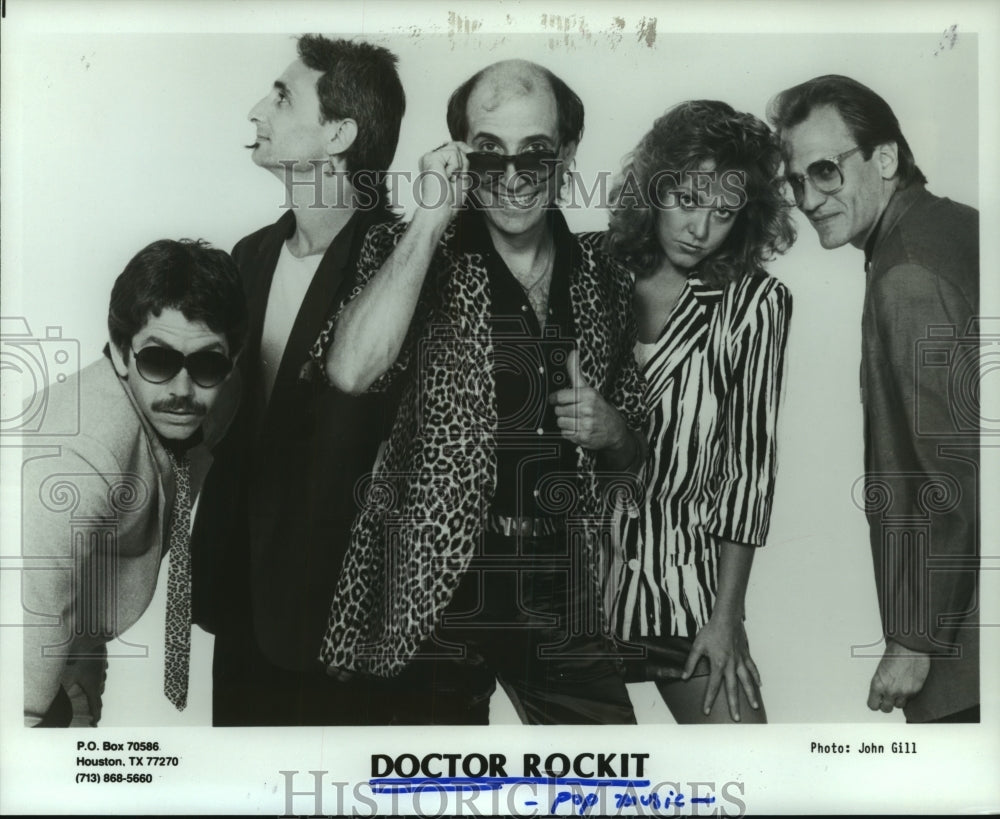 1985 Press Photo Members of the band Doctor Rockit - hcp07118- Historic Images