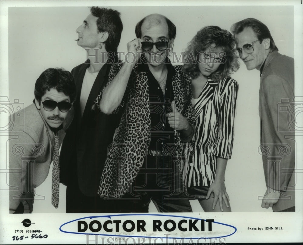 1986 Press Photo Doctor Rockit - rock band members - hcp07123- Historic Images