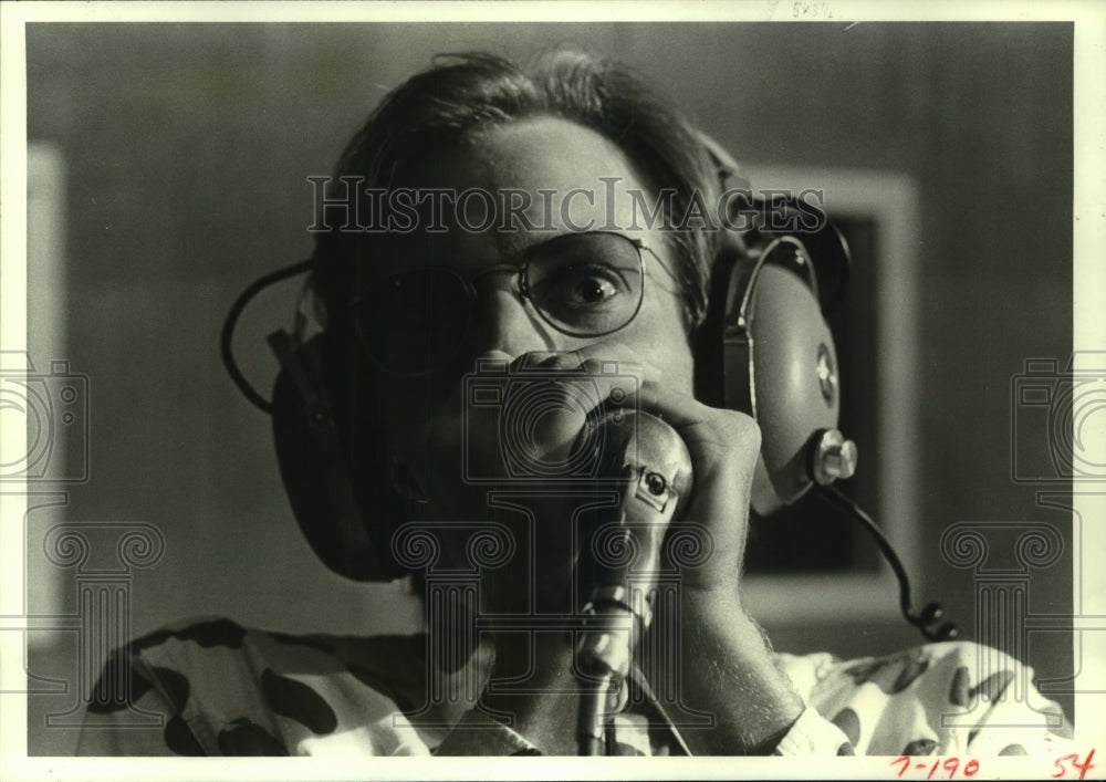 1983 Press Photo Rich Layton - harmonica player for Doctor Rockit band- Historic Images