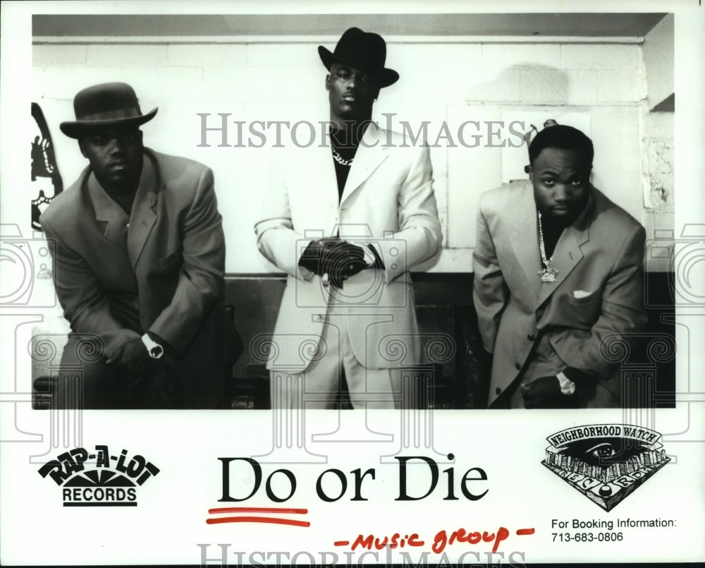 1998 Press Photo Do or Die rap music group - hcp07143- Historic Images