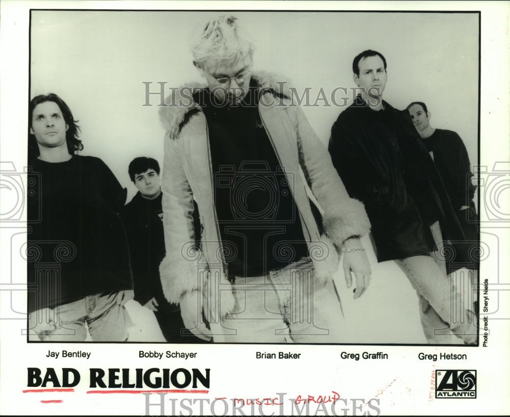 1996 Press Photo The band - Bad Religion - hcp07200- Historic Images