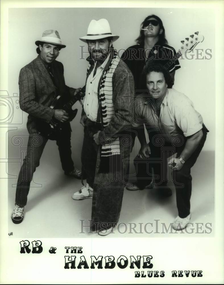 1989 Press Photo RB & The Hambone Blues Revue - hcp07227- Historic Images