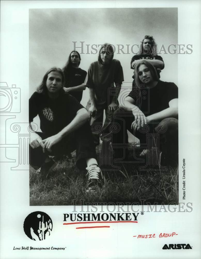 1998 Press Photo Pushmonkey - American rock band from Austin - hcp07237- Historic Images