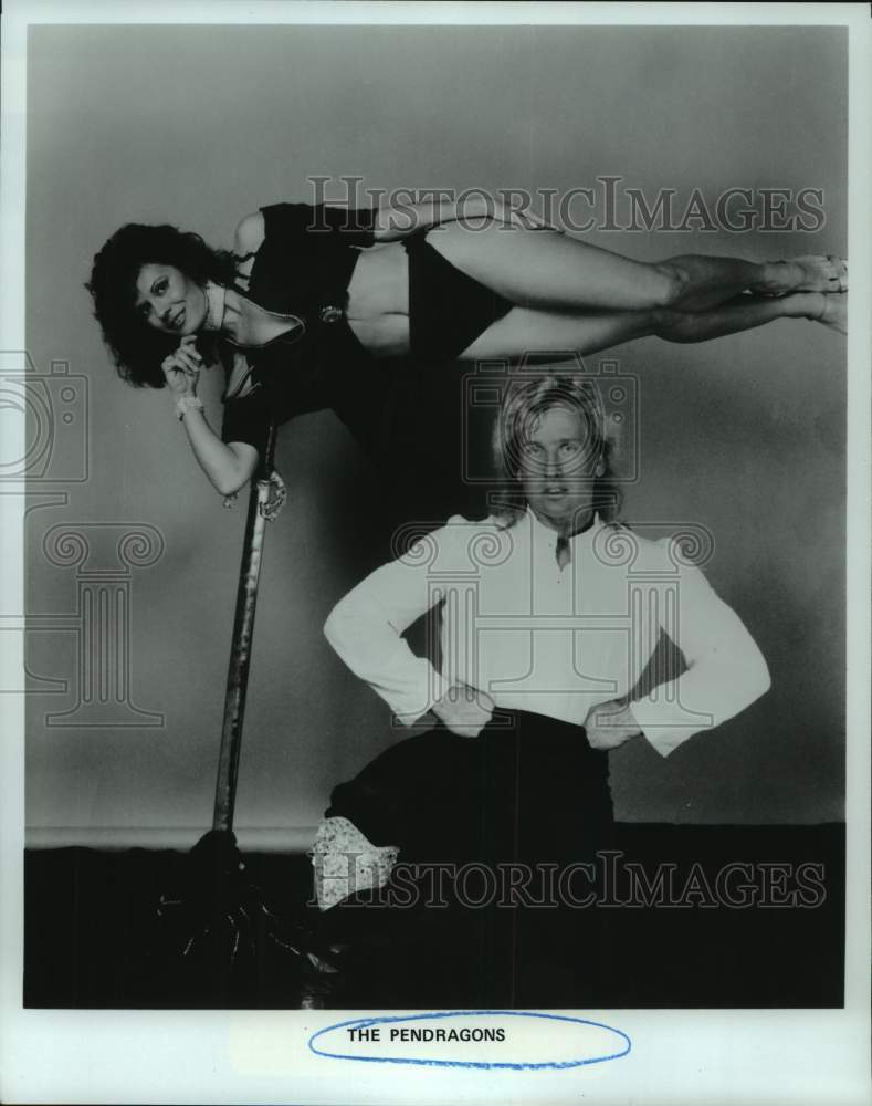 1989 Press Photo The Pendragons - illusionists - hcp07261- Historic Images