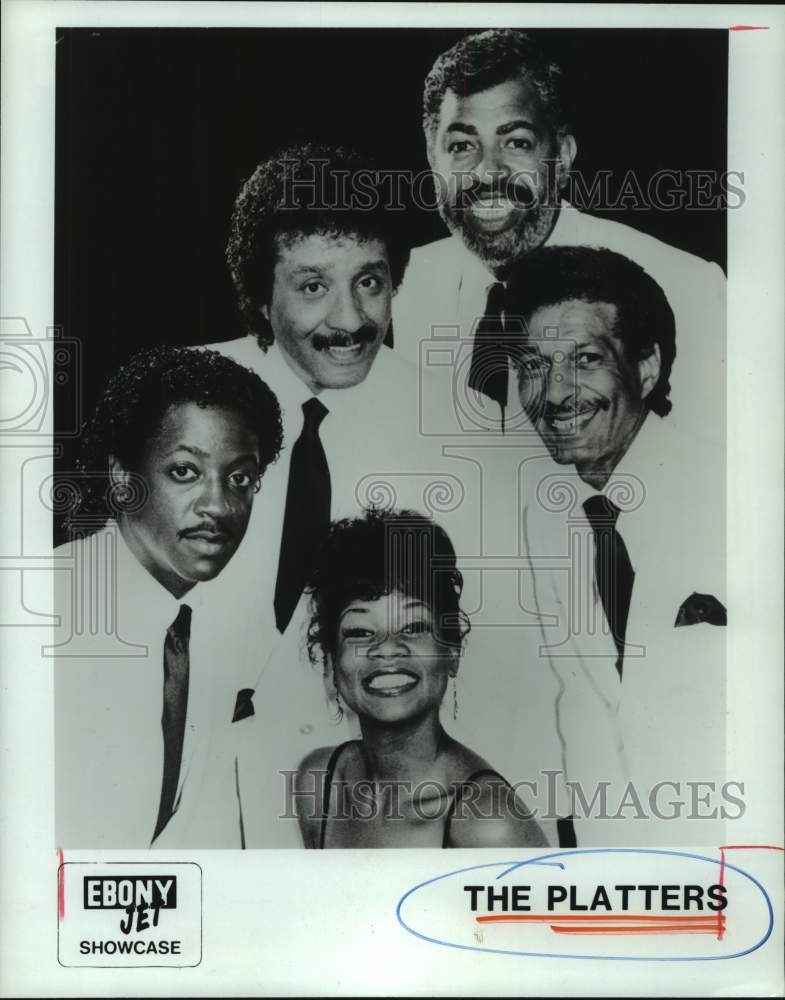 1989 Press Photo The Platters singing group - hcp07285- Historic Images