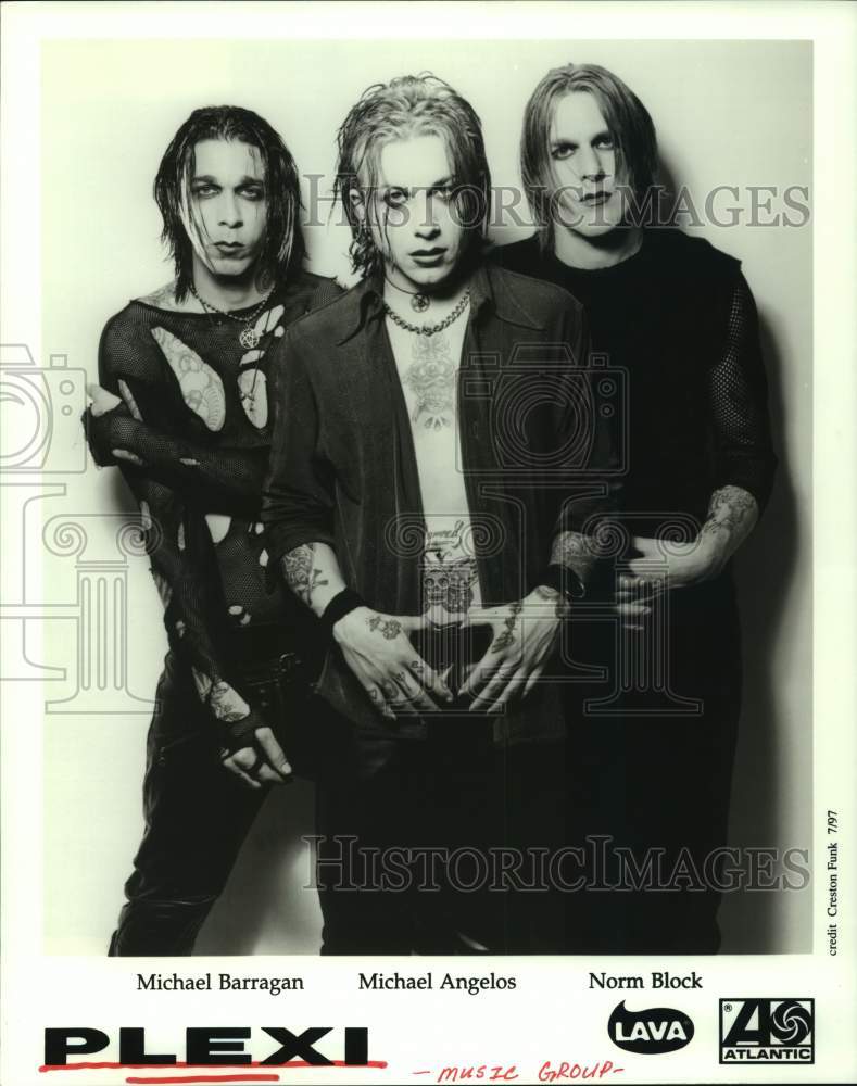 1997 Press Photo Music Group "Plexi" - hcp07310- Historic Images