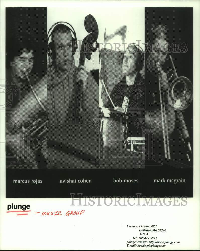1996 Press Photo Music Group "Plunge" - hcp07313- Historic Images