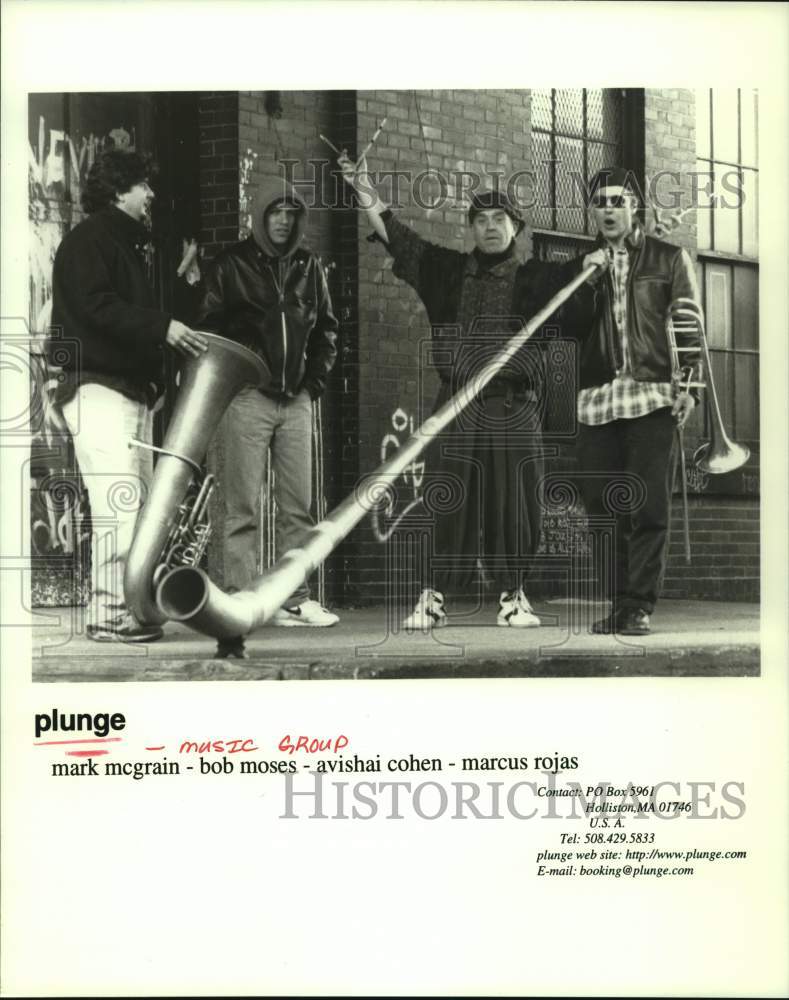 1996 Press Photo Music Group &quot;Plunge&quot; - hcp07314- Historic Images