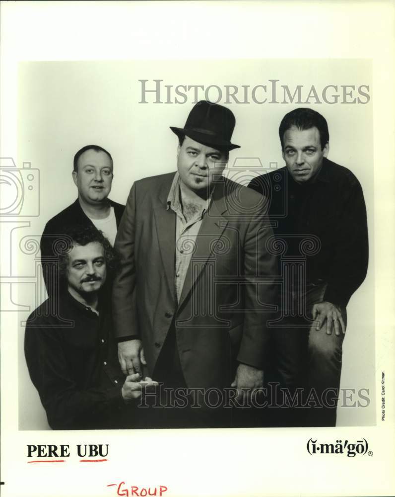 1993 Press Photo Music Group &quot;Pere Ubu&quot; - hcp07348- Historic Images