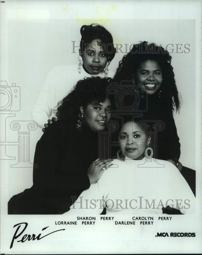 1988 Press Photo The music group Perri - hcp07354- Historic Images