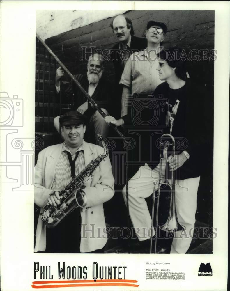 1982 Press Photo Phil Woods Quintet - hcp07360- Historic Images