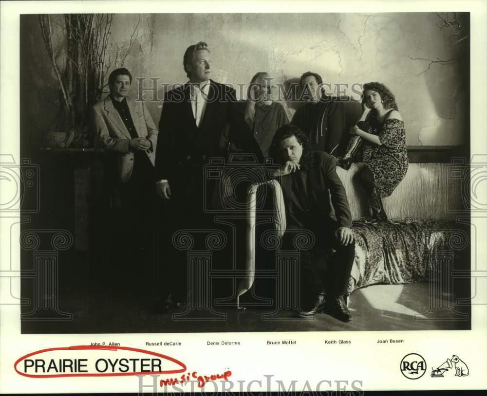 1992 Press Photo Members of the country music group Prairie Oyster - hcp07372- Historic Images