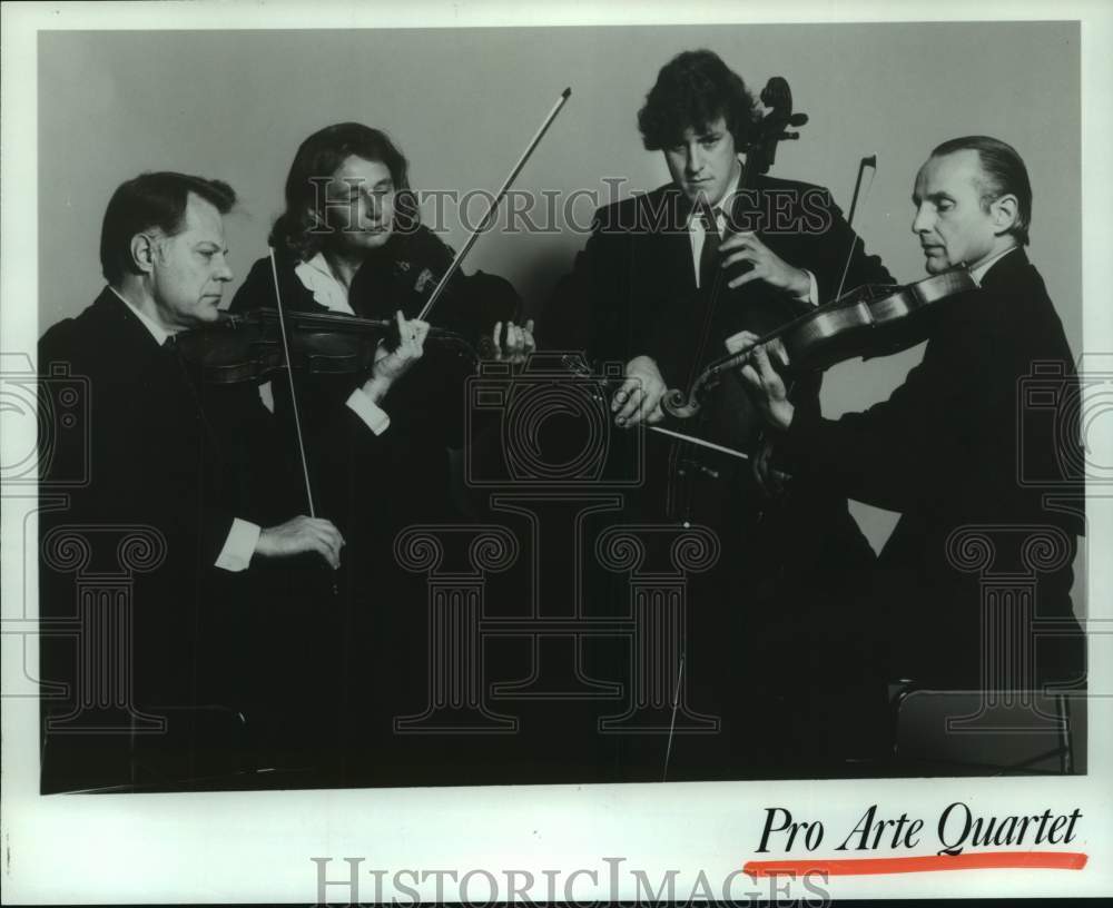 1987 Press Photo Pro Arte Quartet - hcp07380- Historic Images