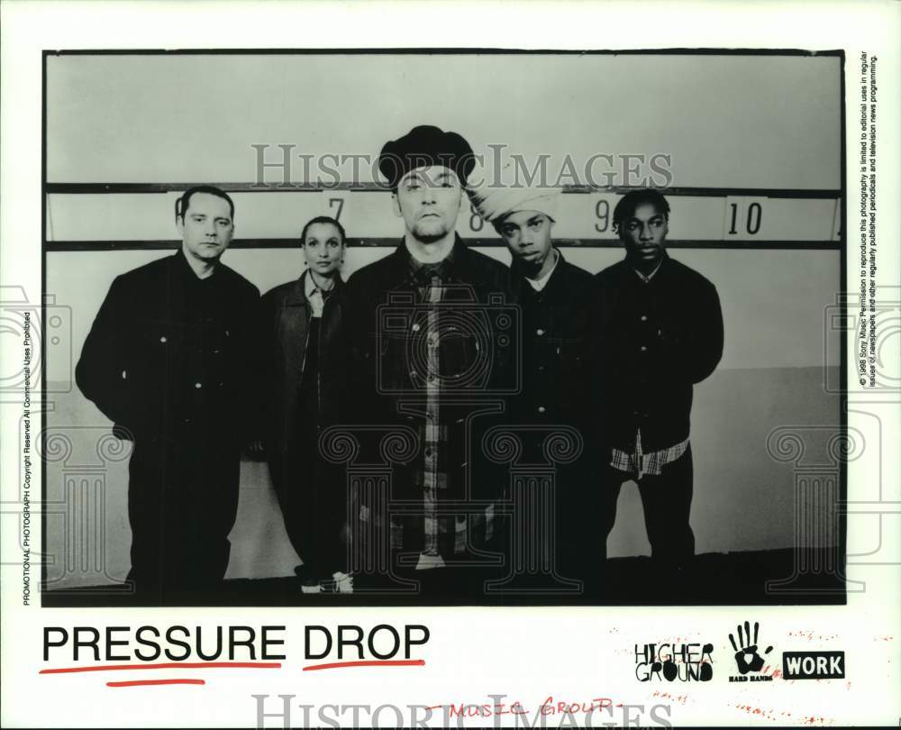 1998 Press Photo Music group Pressure Drop. - hcp07382- Historic Images