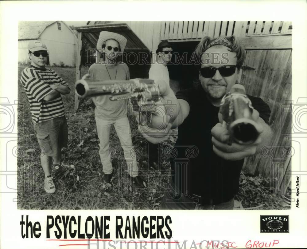 1993 Press Photo Music Group &quot;The Psyclone Rangers&quot; - hcp07436- Historic Images