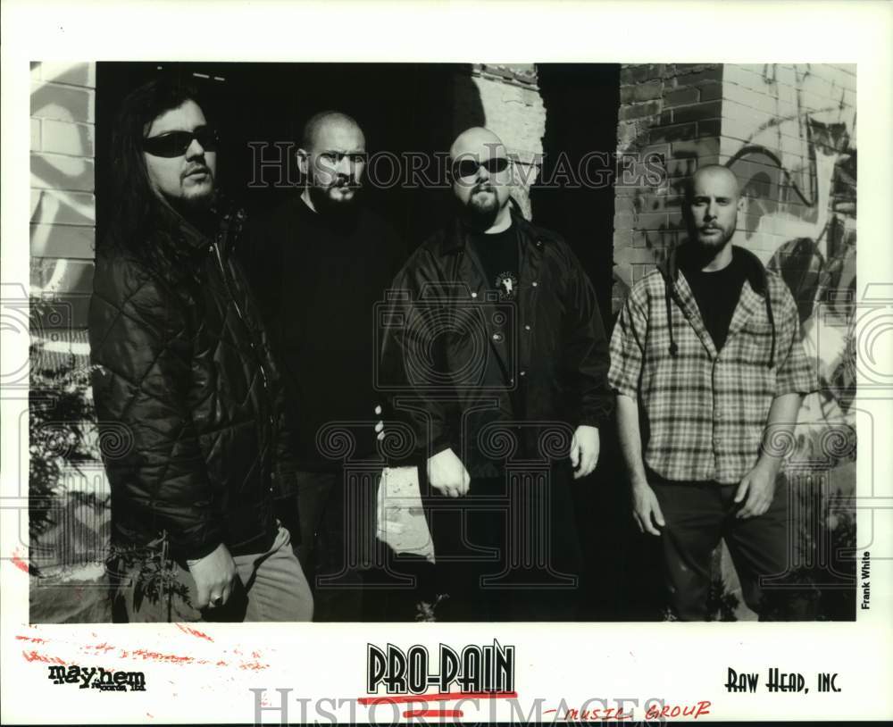 1998 Press Photo Pro-Pain heavy metal band - hcp07445- Historic Images