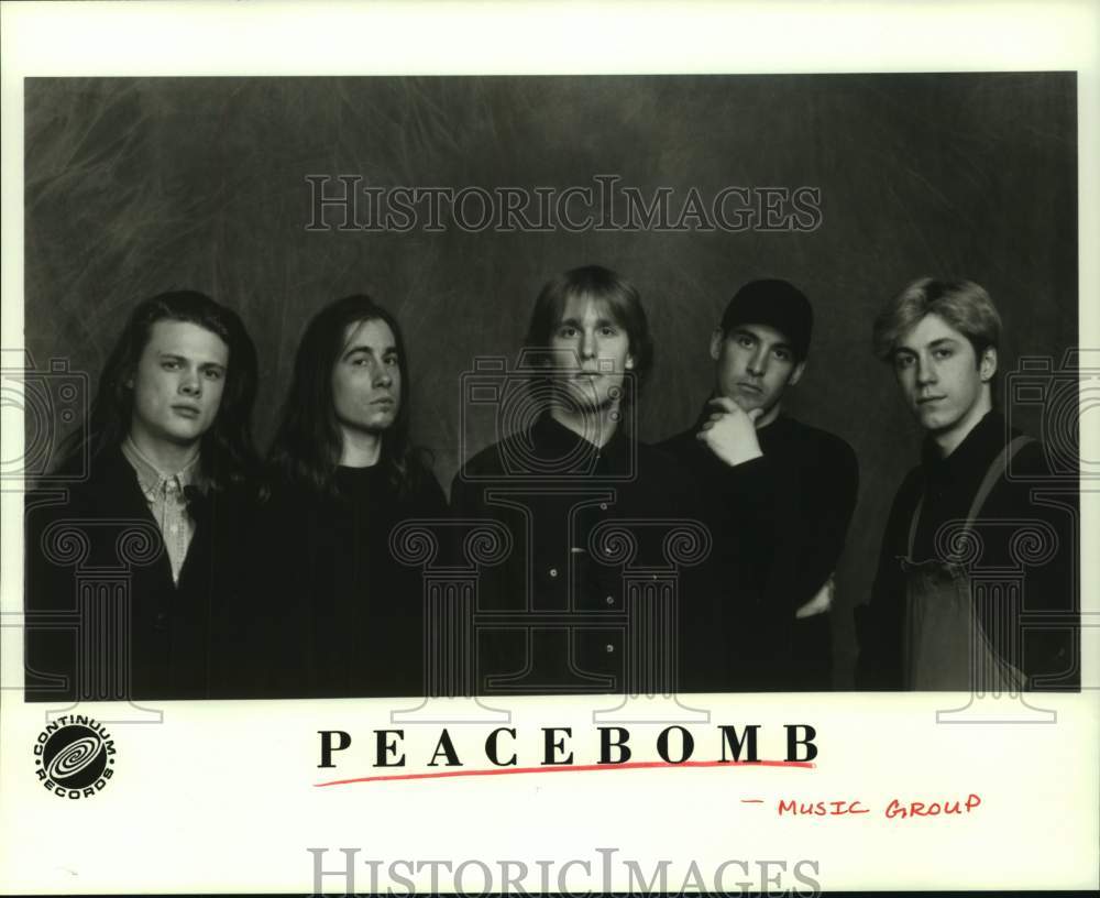 1995 Press Photo The rock band Peacebomb - hcp07456- Historic Images