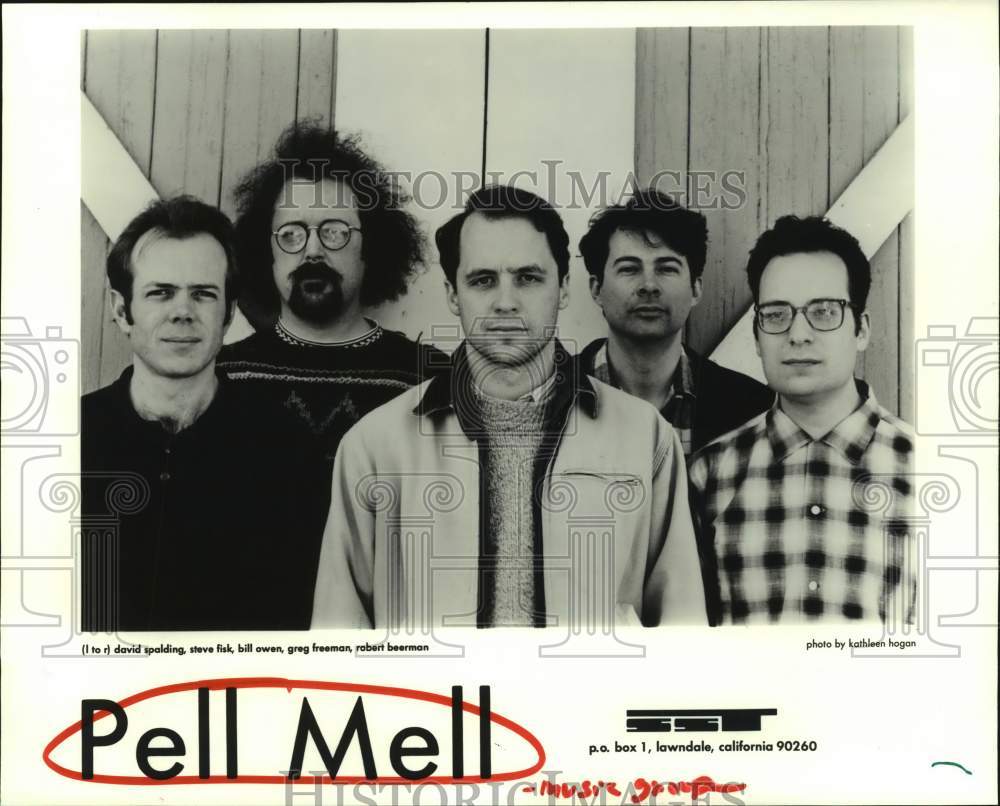 1992 Press Photo Music Group &quot;Pell Mell&quot; - hcp07468- Historic Images