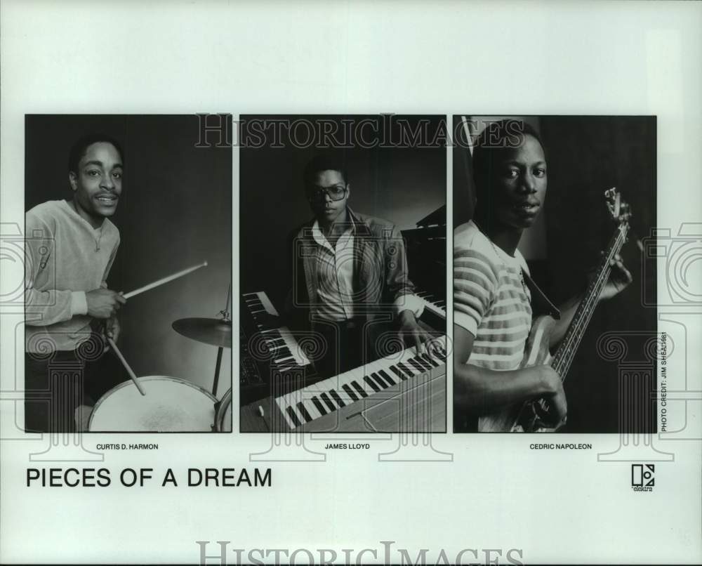 1981 Press Photo Rock Music Group &quot;Pieces of a Dream&quot; - hcp07484- Historic Images