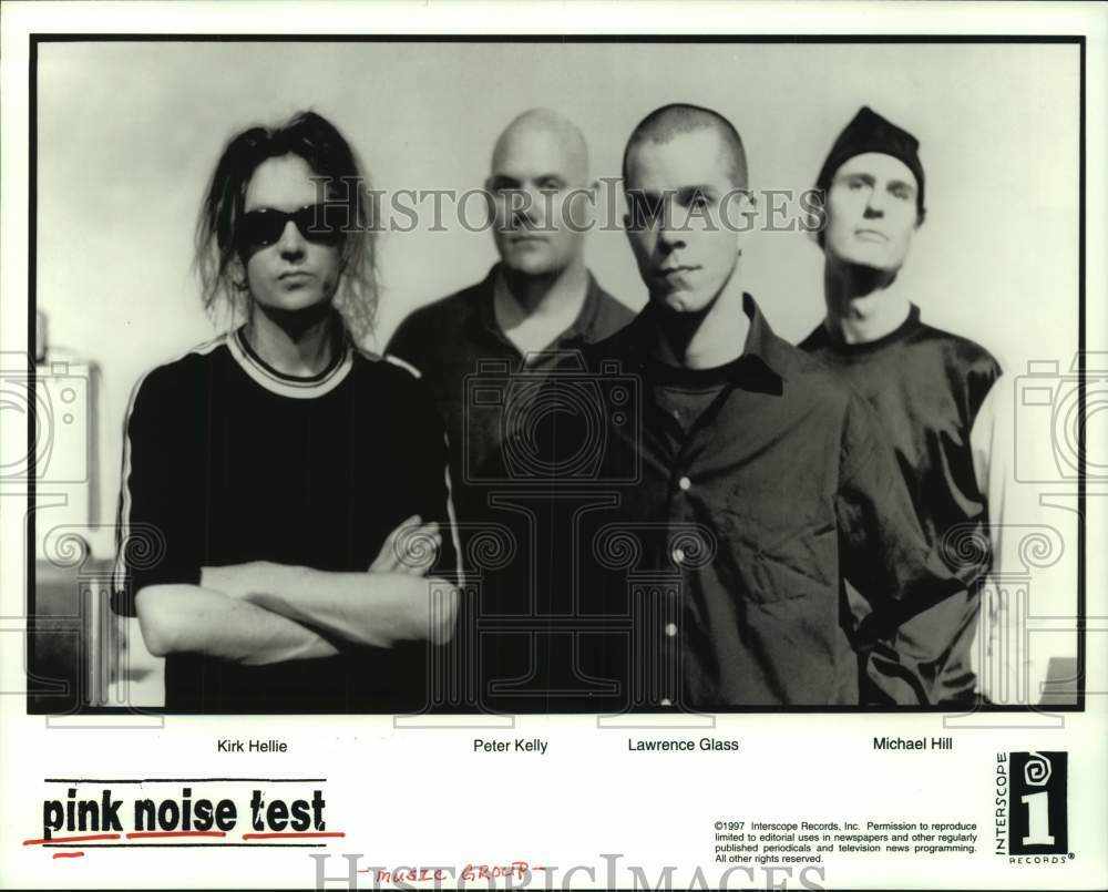 1997 Press Photo Music group Pink Noise Test. - hcp07488- Historic Images