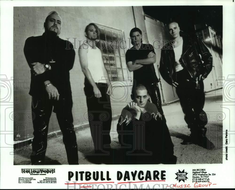 1998 Press Photo Music group Pitbull Daycare. - hcp07498- Historic Images