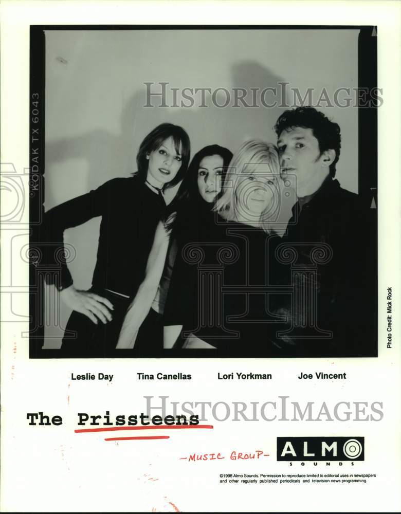 1998 Press Photo The Prissteens group members - hcp07533- Historic Images