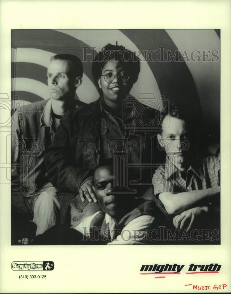 1996 Press Photo Mighty Truth music group - hcp07538- Historic Images