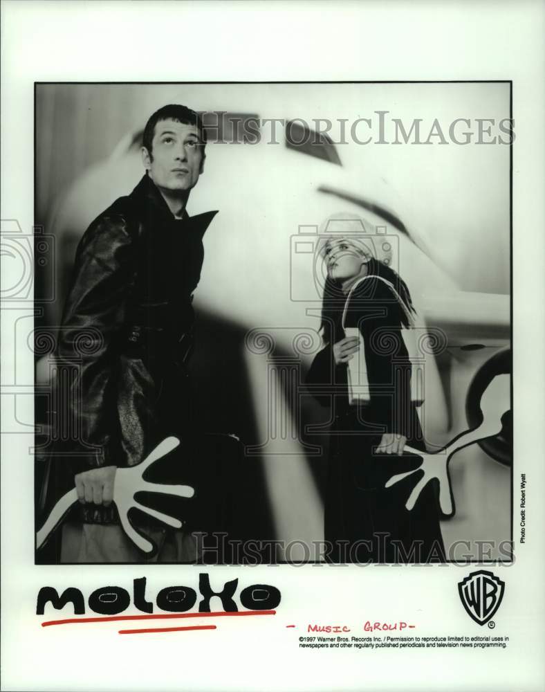 1997 Press Photo Music Group &quot;Moloko&quot; - hcp07577- Historic Images