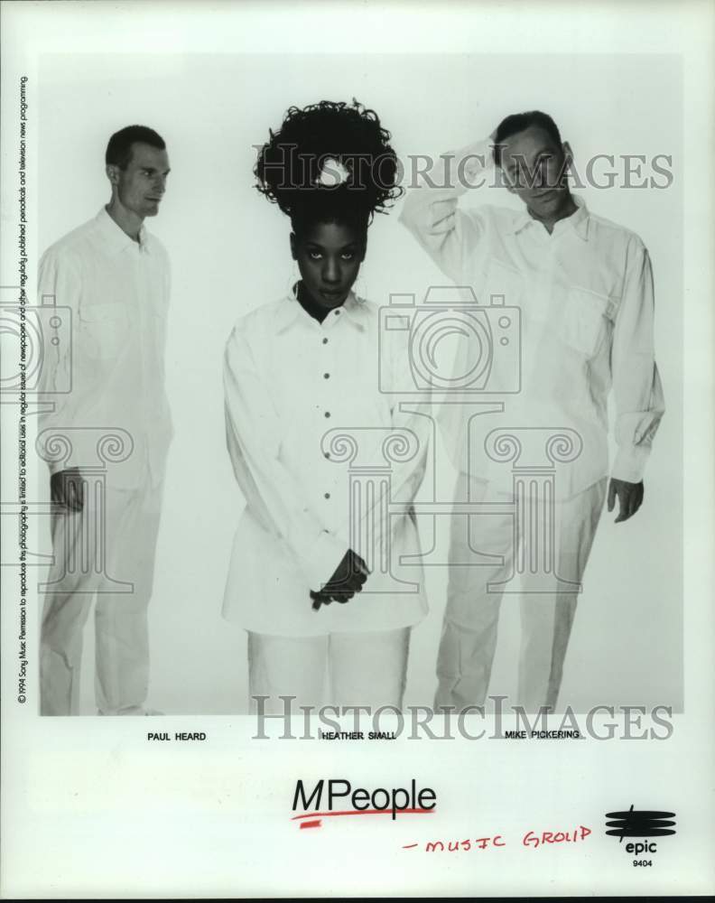 1994 Press Photo Music Group &quot;MPeople&quot; - hcp07595- Historic Images