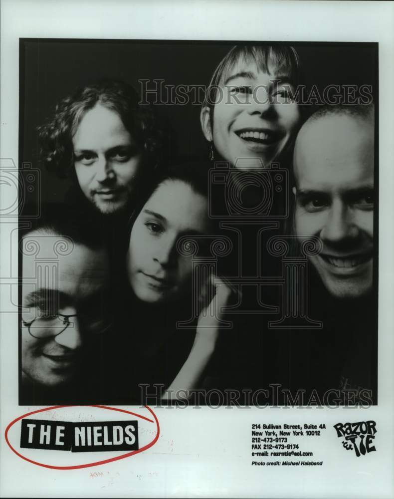 1996 Press Photo Pop Music Group &quot;The Nields&quot; - hcp07623- Historic Images