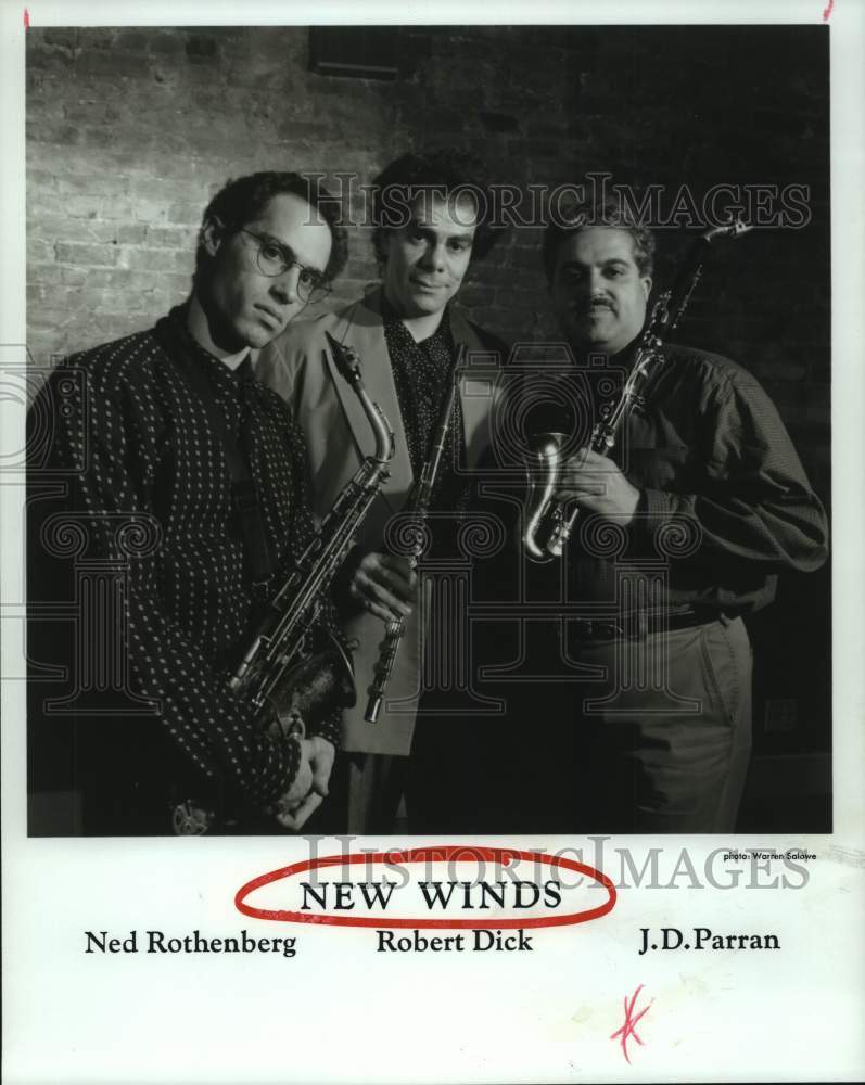 1992 Press Photo Music Group &quot;New Winds&quot; - hcp07627- Historic Images