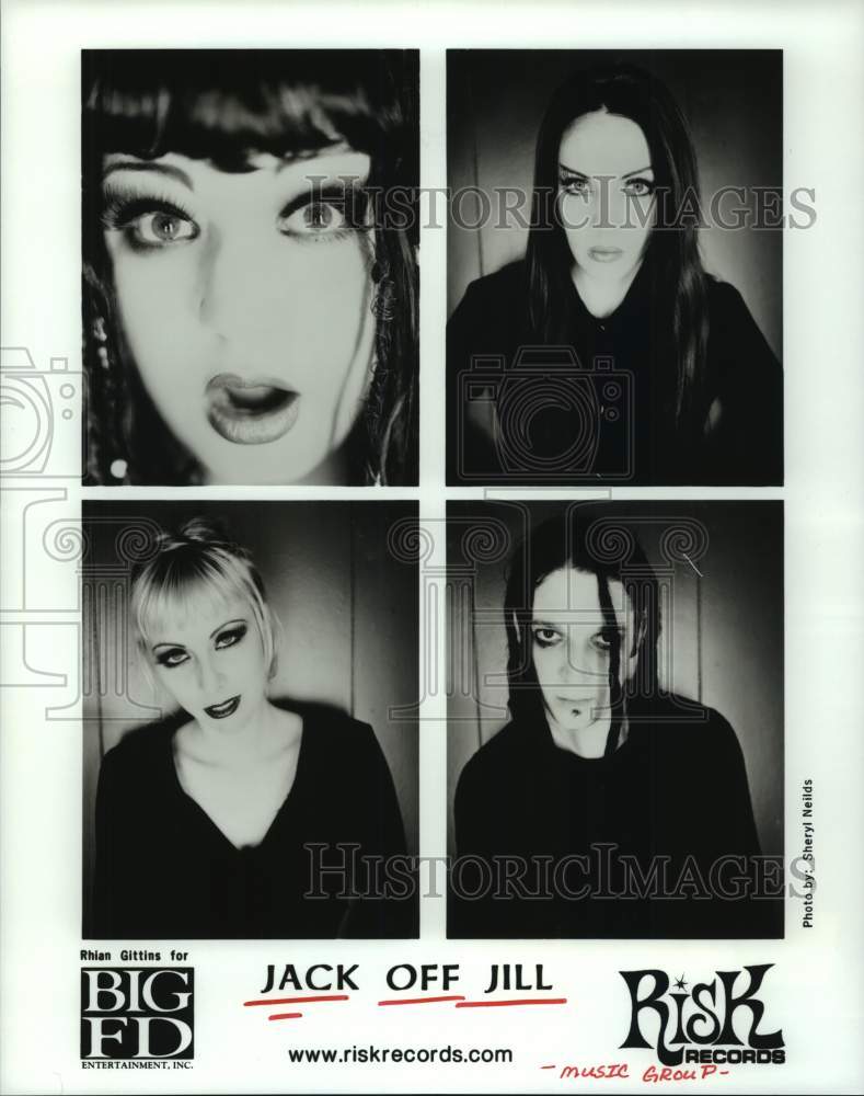 1997 Press Photo Music Group &quot;Jack Off Jill&quot; - hcp07659- Historic Images