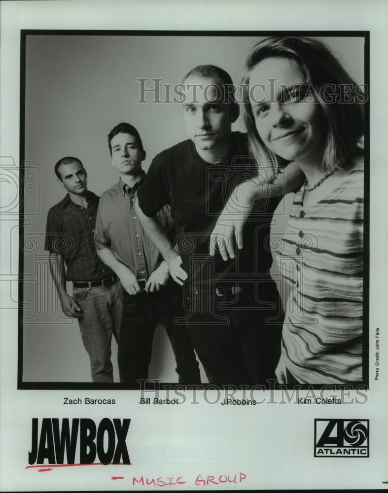 1994 Press Photo Music Group &quot;Jawbox&quot; - hcp07661- Historic Images