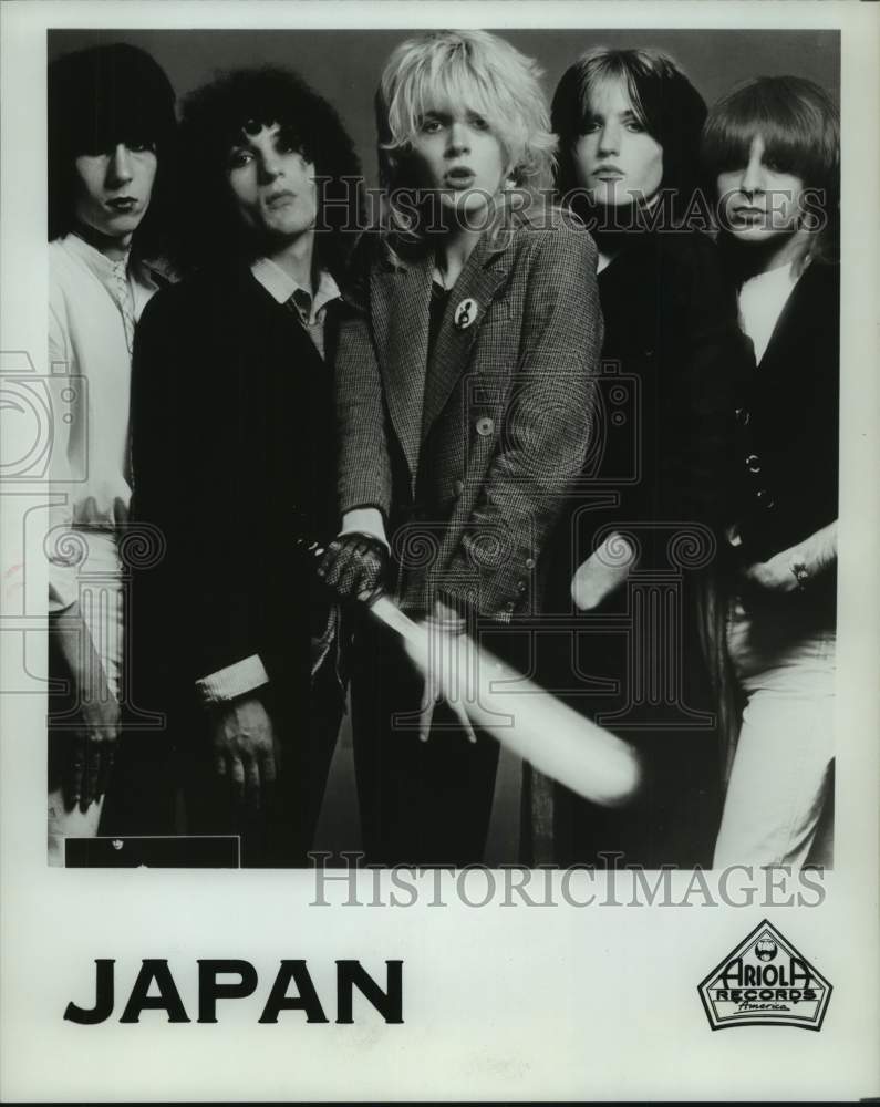 1981 Press Photo Musical group Japan - hcp07669- Historic Images