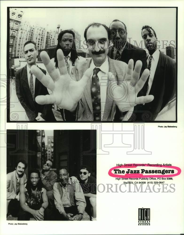 1994 Press Photo Musical group "The Jazz Passengers" - hcp07671- Historic Images