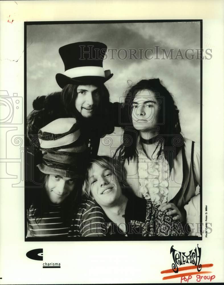 1990 Press Photo Musical group Jellyfish - hcp07678- Historic Images