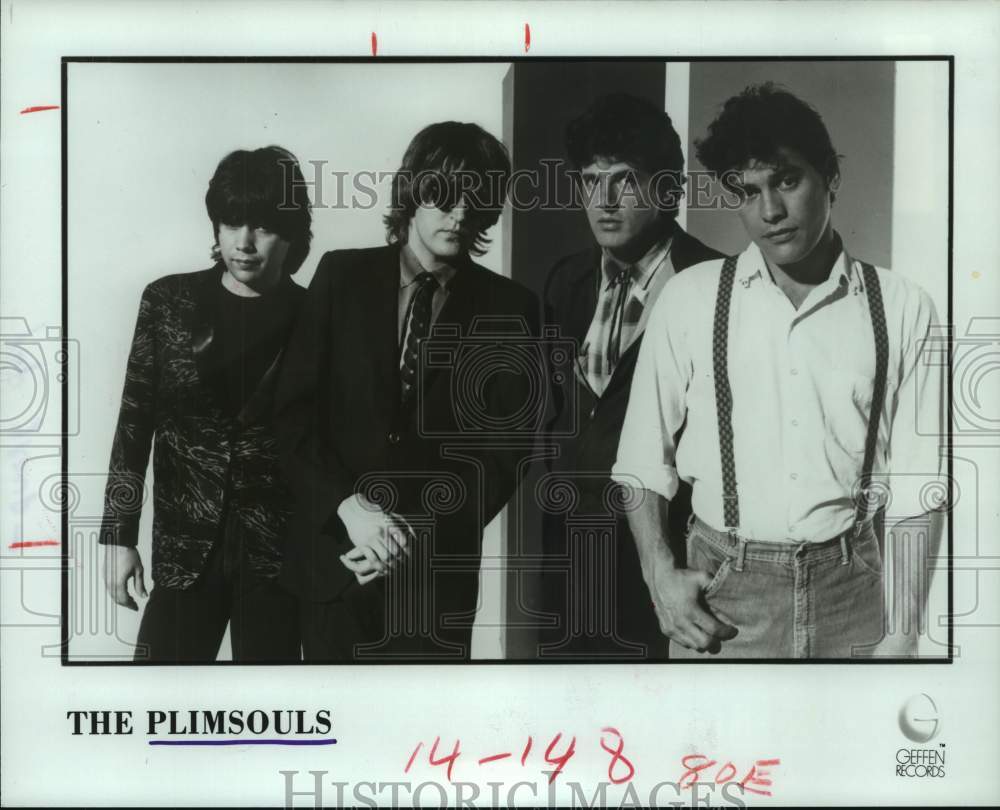 1983 Press Photo Members of the musical group "The Plimsouls" - hcp07692- Historic Images