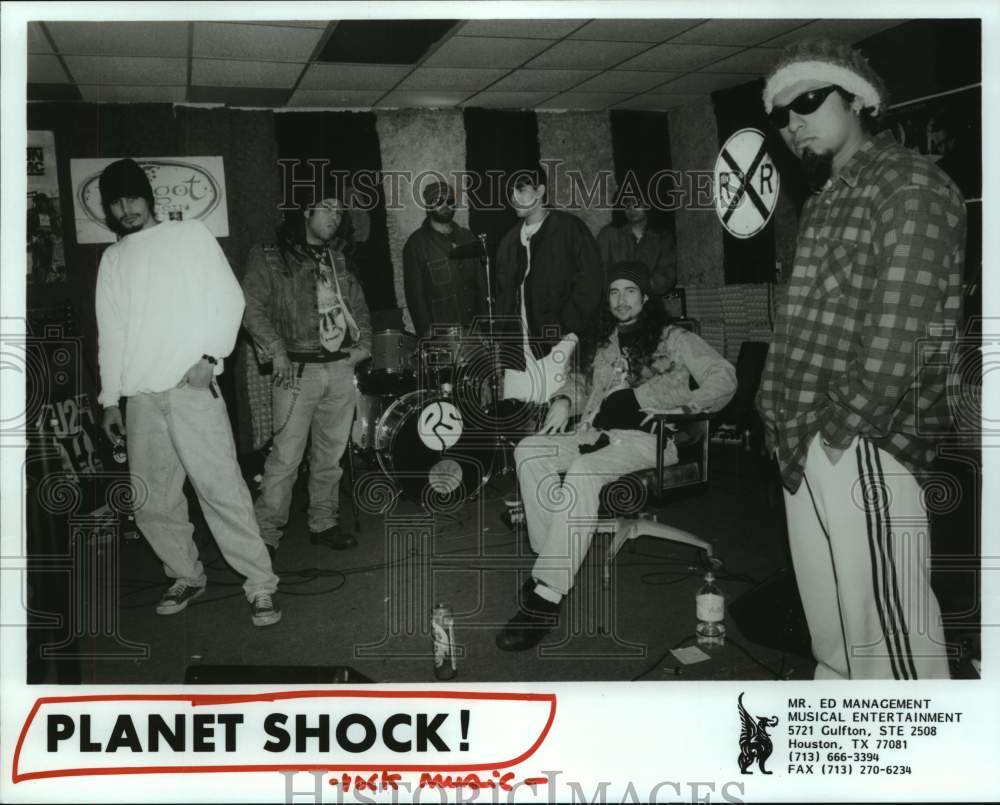 1994 Press Photo Members of the rock band Planet Shock! - hcp07701- Historic Images