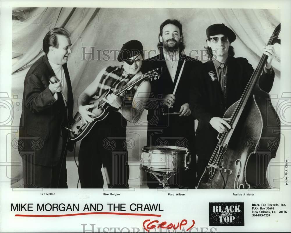 1991 Press Photo Mike Morgan and the Crawl band - hcp07718- Historic Images