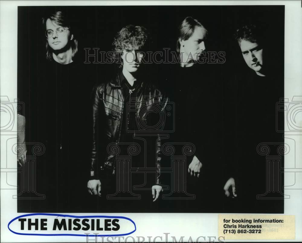 1990 Press Photo The Missiles rock group - hcp07723- Historic Images