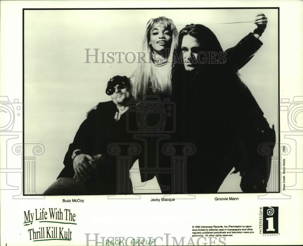 1993 Press Photo My Life With the Thrill Kill Kult band - hcp07758- Historic Images