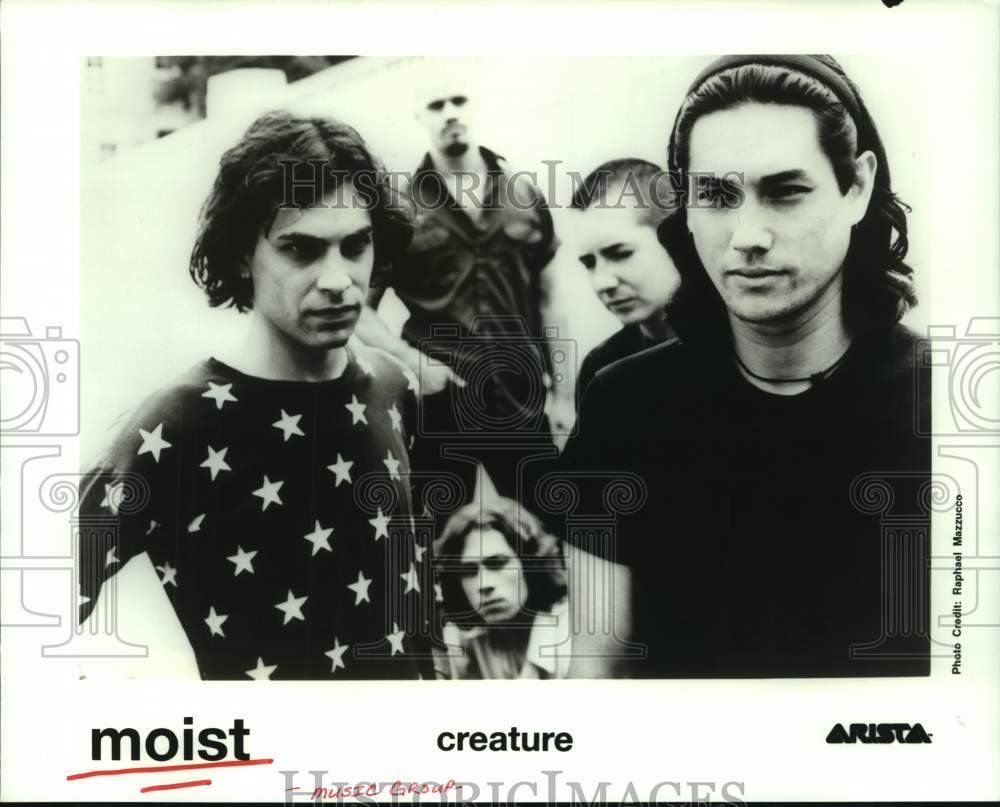 1997 Press Photo Alternative rock band Moist - Creature album - hcp07765- Historic Images